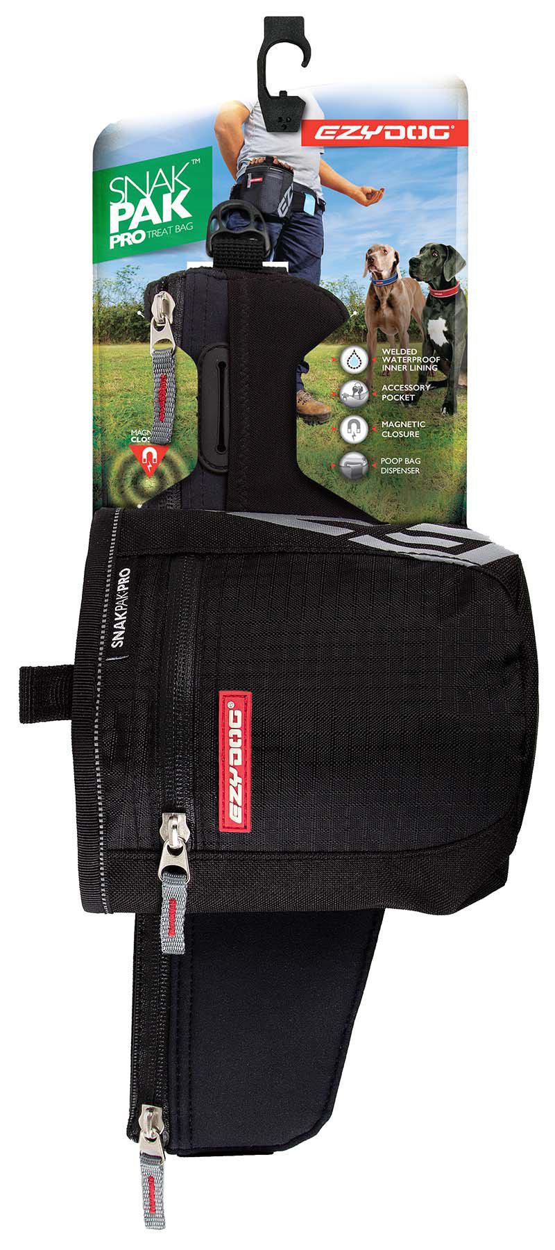 Ezydog Snakpak Treat  Bag Pro Svart