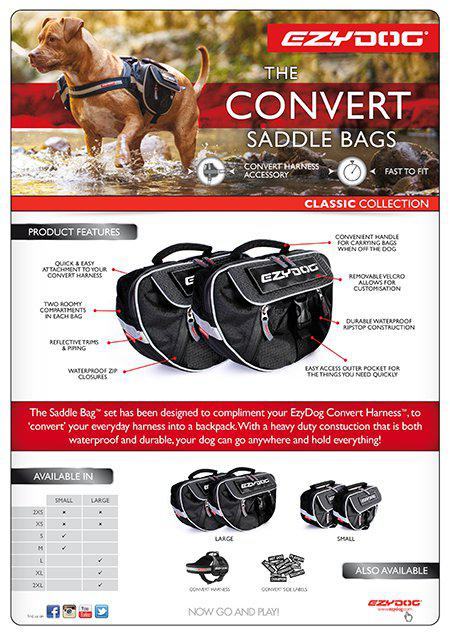 Ezydog Saddle Bags Par L Reflex