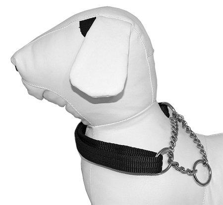 Alac Halsband Halvstryp Kanal Justerbarsvart 18mm Ca40-60cm