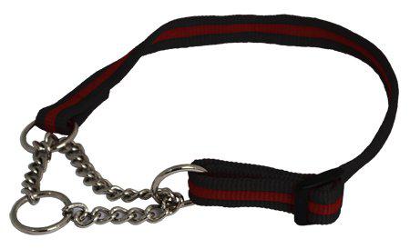 Alac Halsband Halvstryp Kanal Justerbarsvart/röd18mm Ca40-60