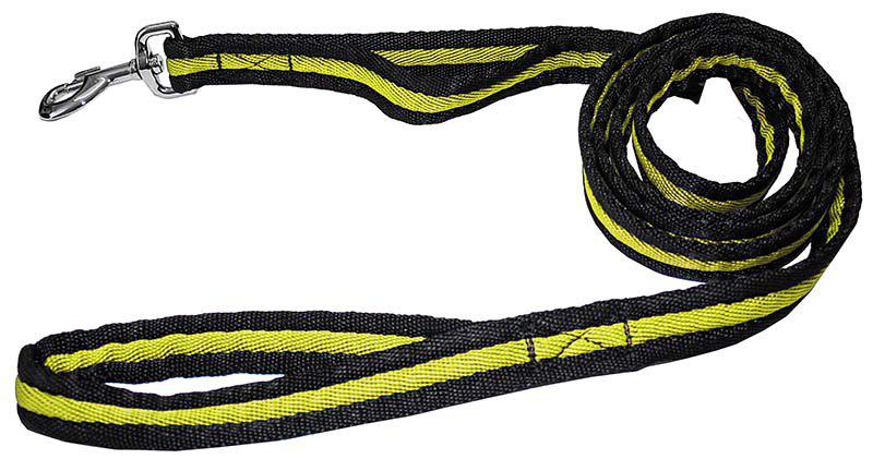 Alac Koppel Kanal Svart/gul 25mmx190cm
