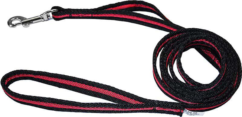 Alac Väktarkoppel Kanal 18mmx190cm Svart/röd
