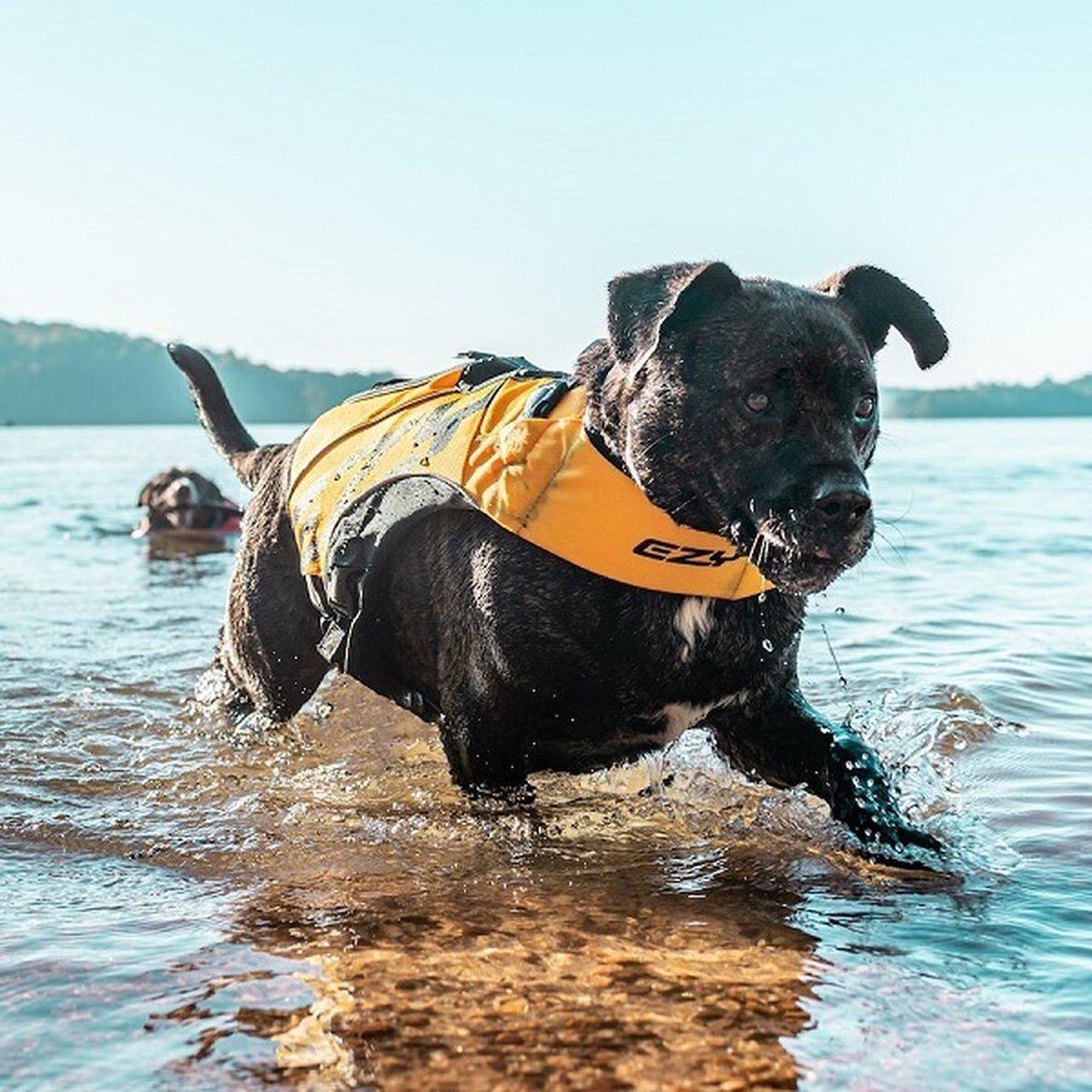 Ezydog Flytväst X2 Boost Gul L 76-85cm 27-41kg