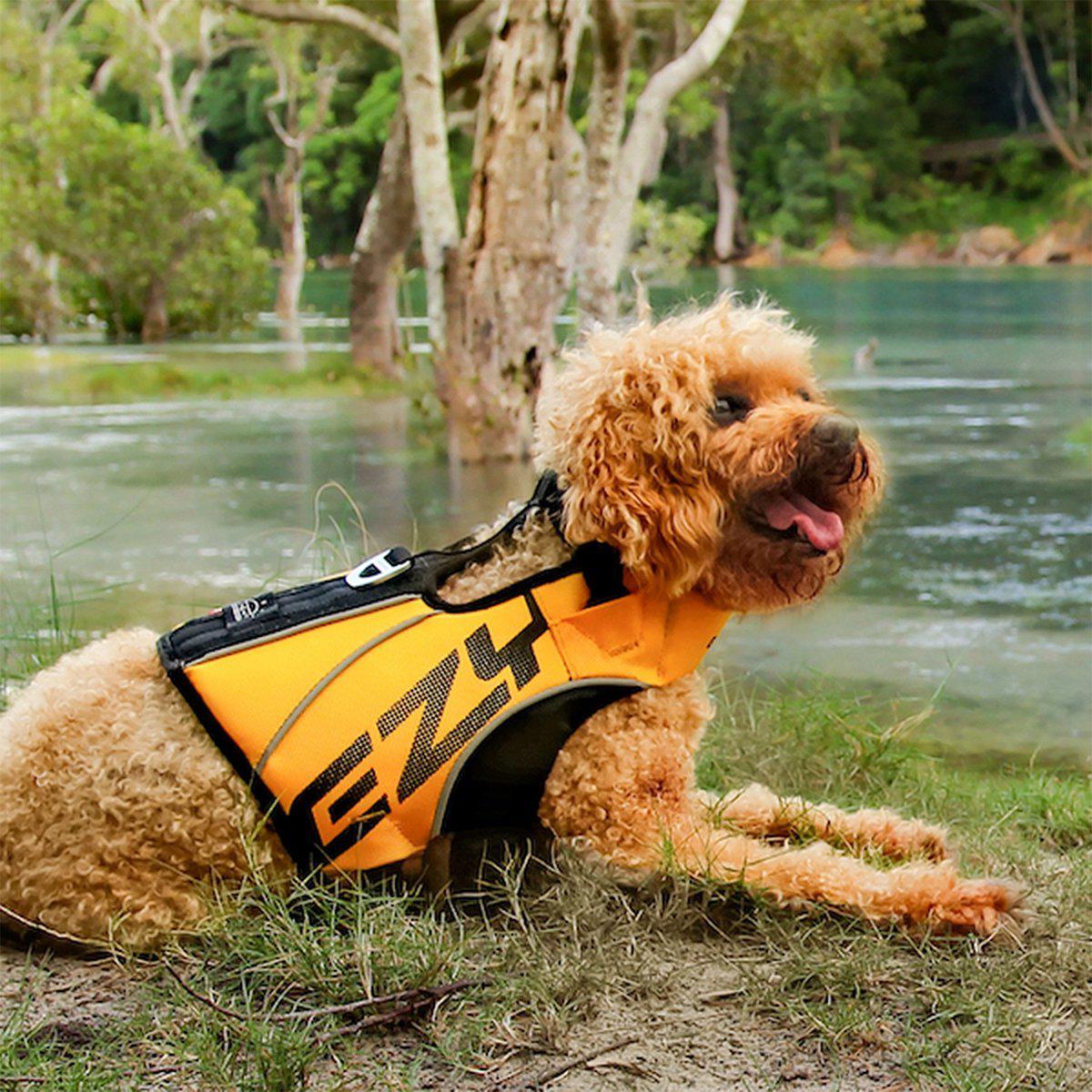 Ezydog Flytväst X2 Boost Gul Xl 86-105cm >41kg