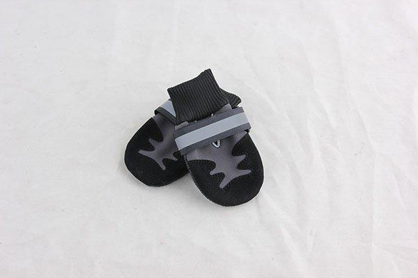 Hundskor Svart/gråxs 2st 6x6cm