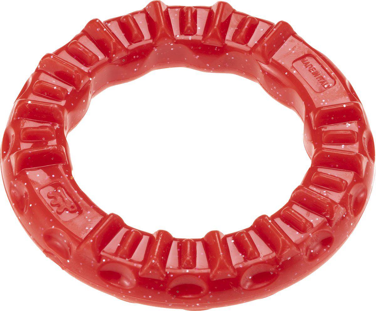 Fp Smile Dog Ring Xs Röd Ø8,5cmx1,7cm
