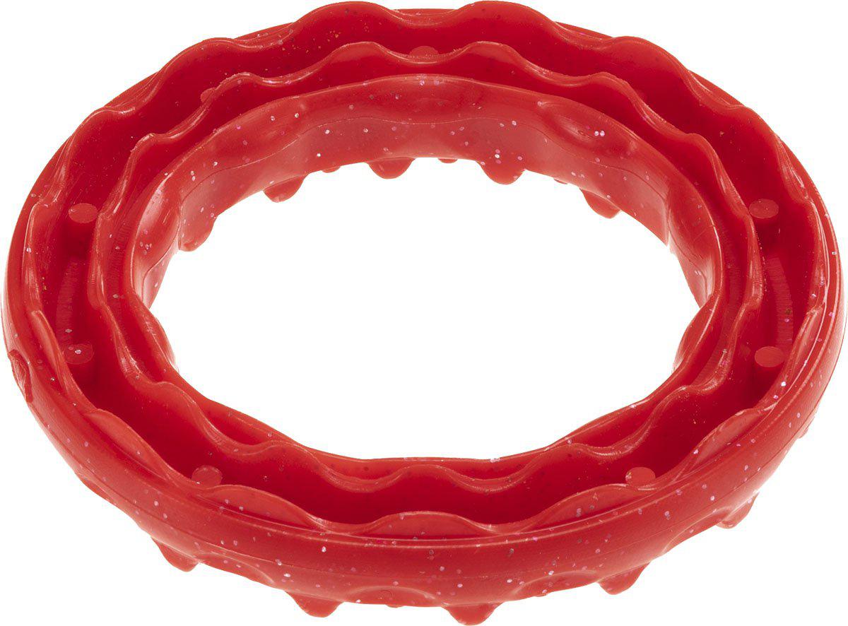 Fp Smile Dog Ring Xs Röd Ø8,5cmx1,7cm