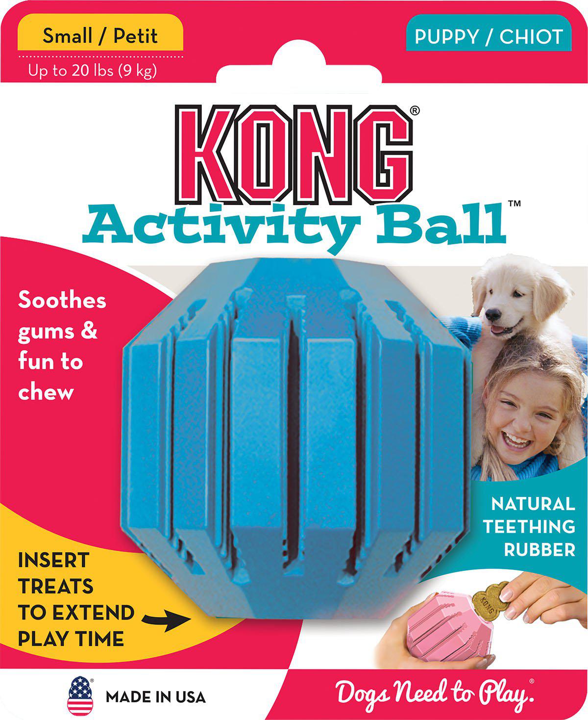 Kong Puppy Activityball S Ø6,5cm