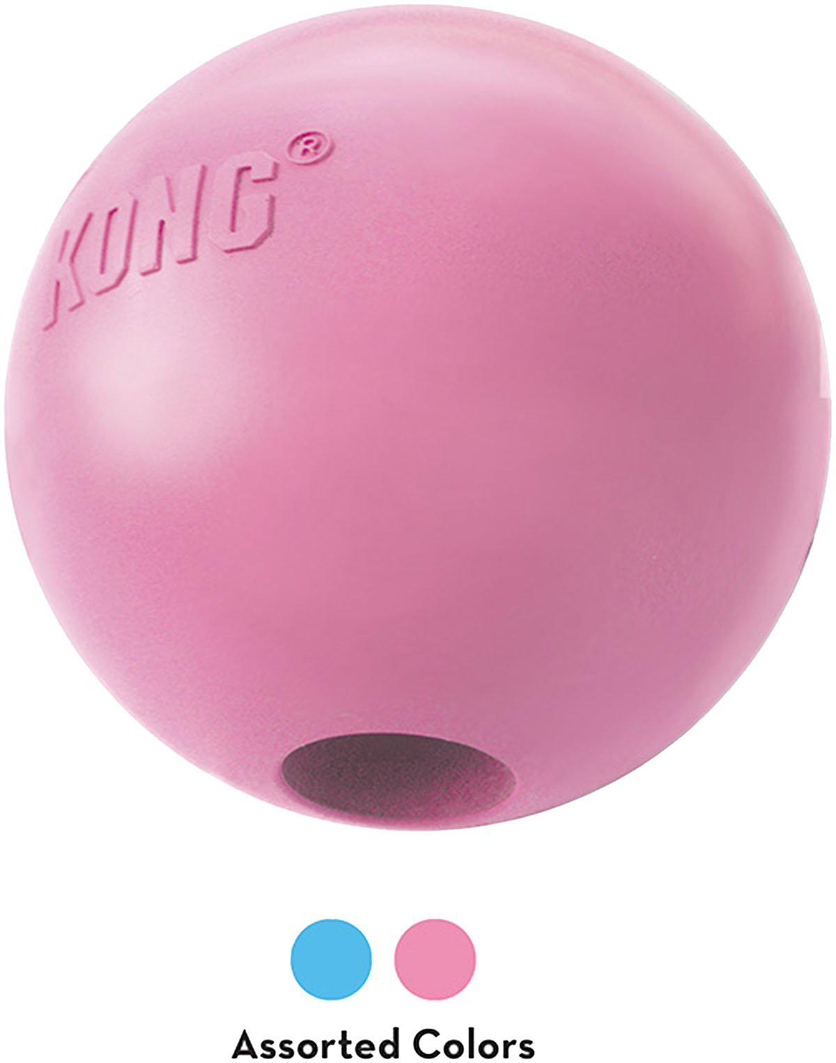 Kong Puppy Ball Medhål M/l Ø7,5cm
