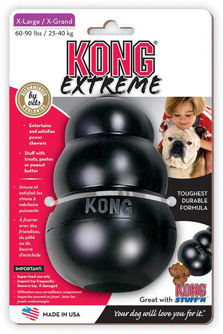 Kong Extreme Svart Xl 13x9cm