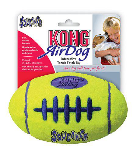 Kong Airdog Squeakair Football L 17x11cm