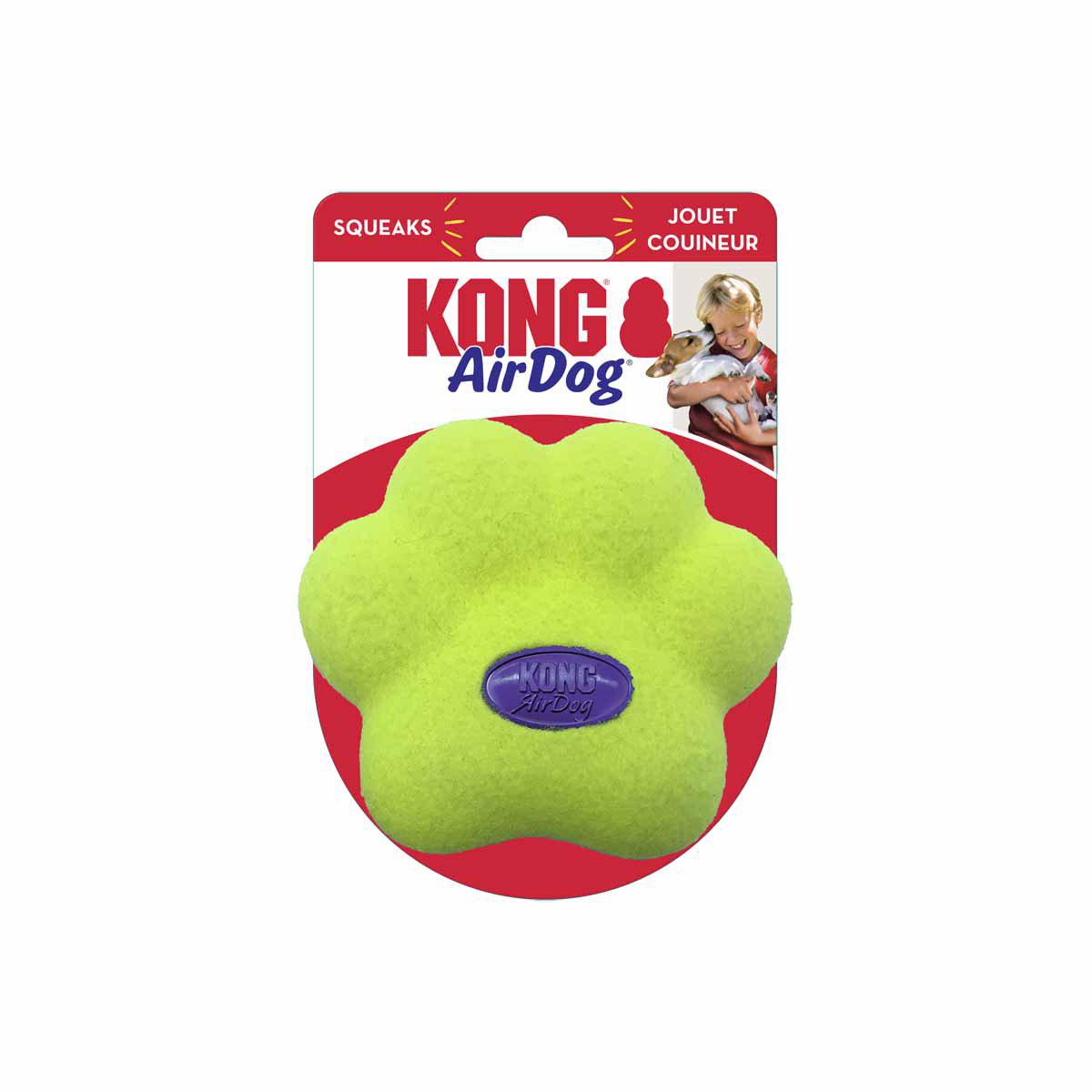 Kong Airdog Squeaker Paw M 16,5x11x4,5cm