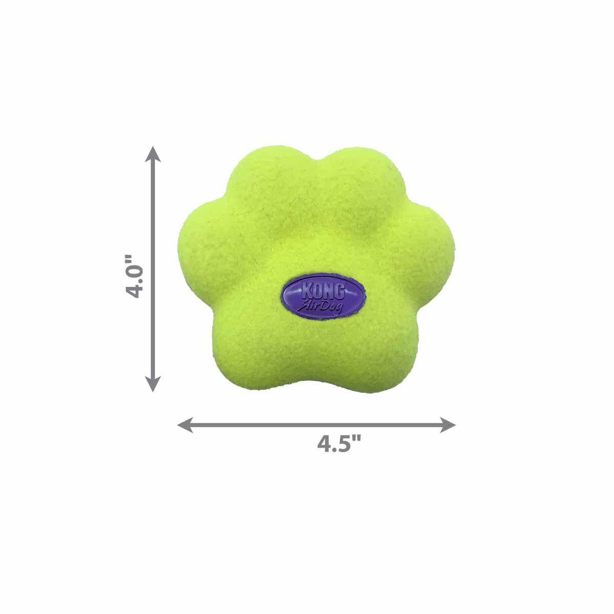 Kong Airdog Squeaker Paw M 16,5x11x4,5cm