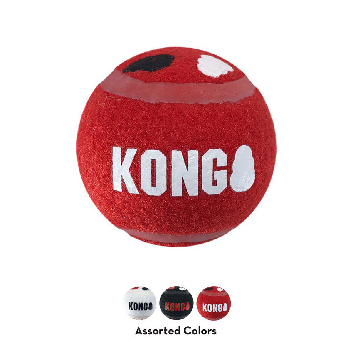 Kong Signature Sport Balls 3pack Xs 4,5cm