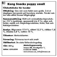 Kong Snacks Puppy S198gr