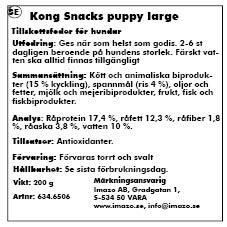 Kong Snacks Puppy L312gr