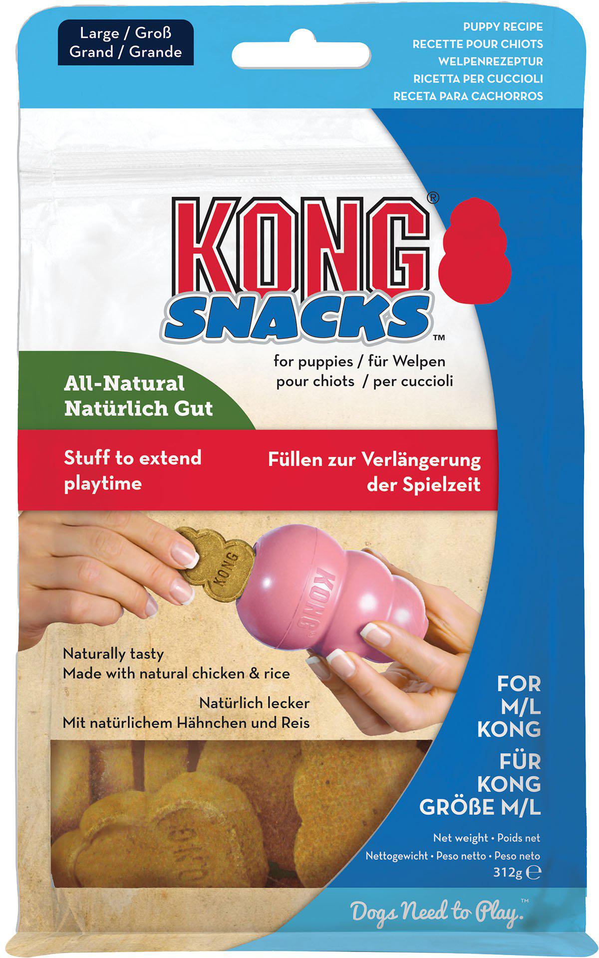 Kong Snacks Puppy L312gr