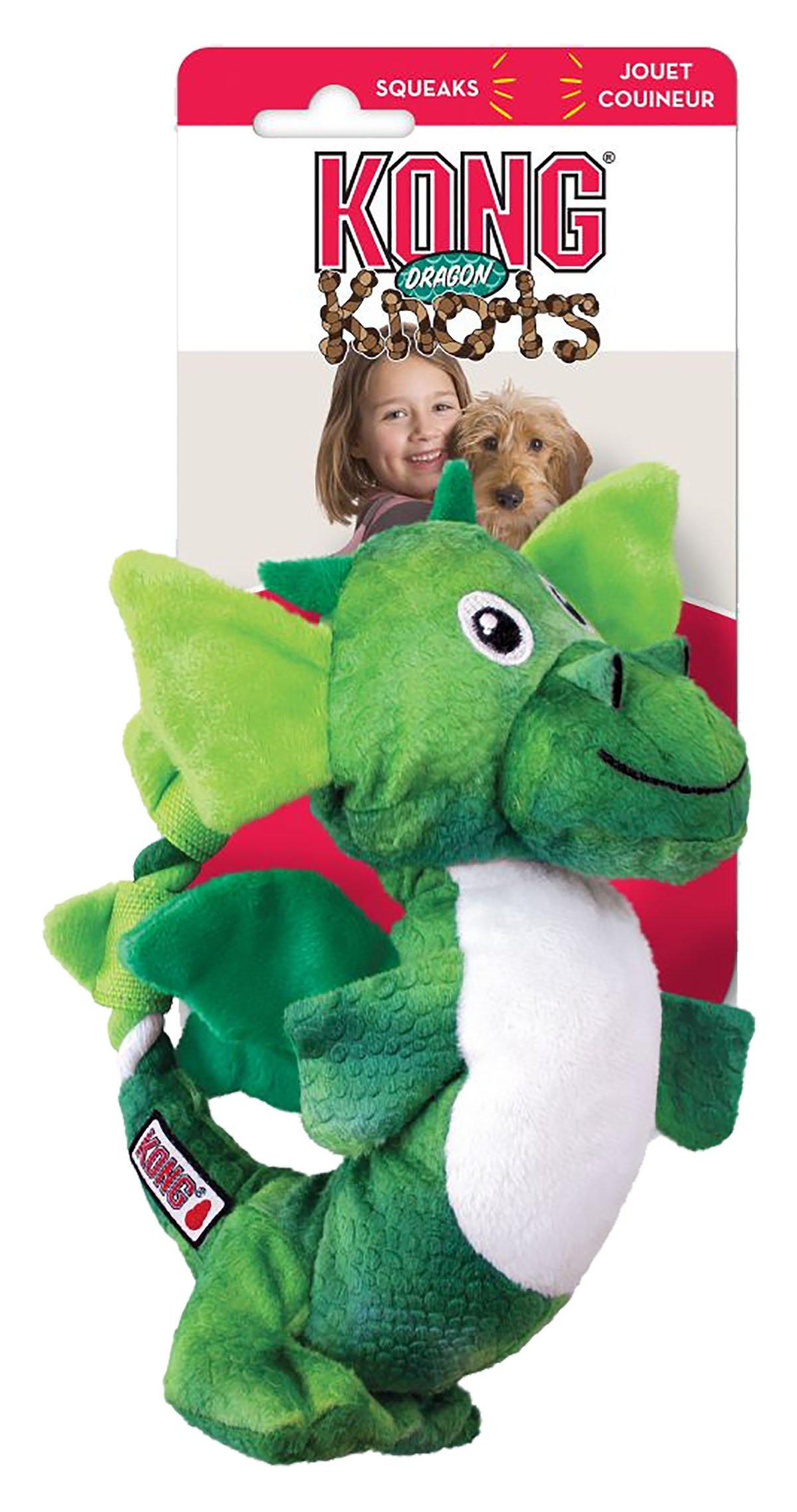 Kong Dragon Knots Assorted M/l 10x16x24cm