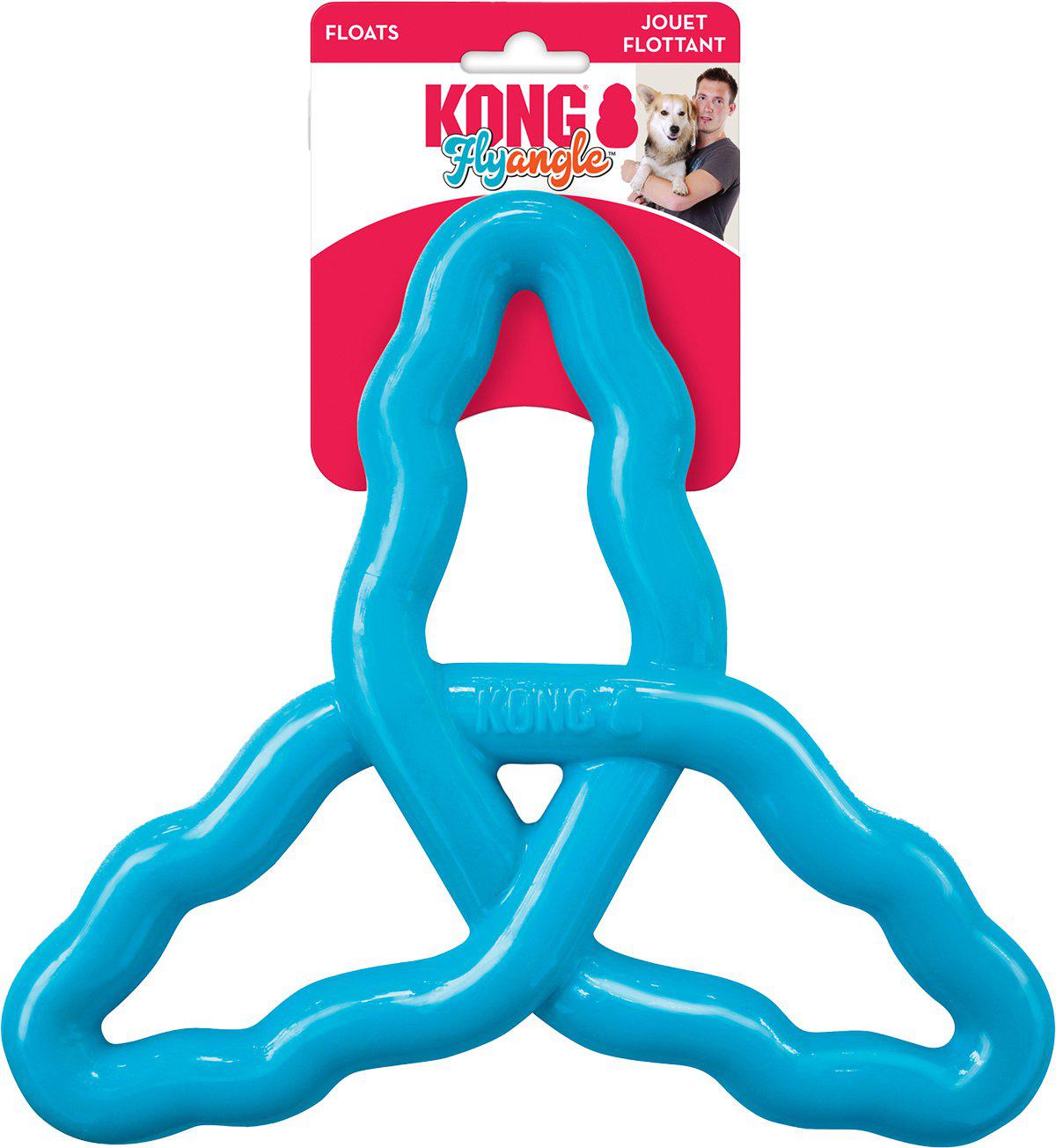 Kong Flyangle Mix Blå/orange Ø26,5x2,5cm