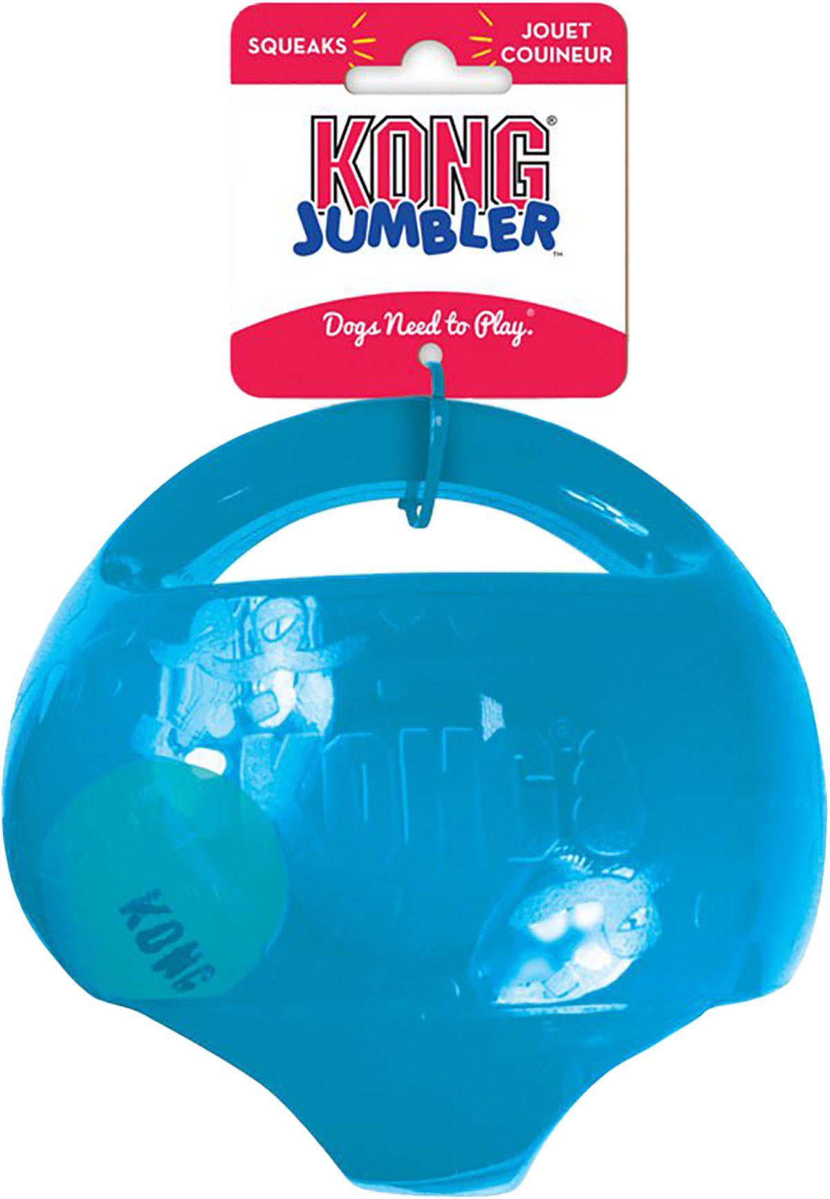 Kong Jumbler Ball M/l Mix Färg Ø14cm