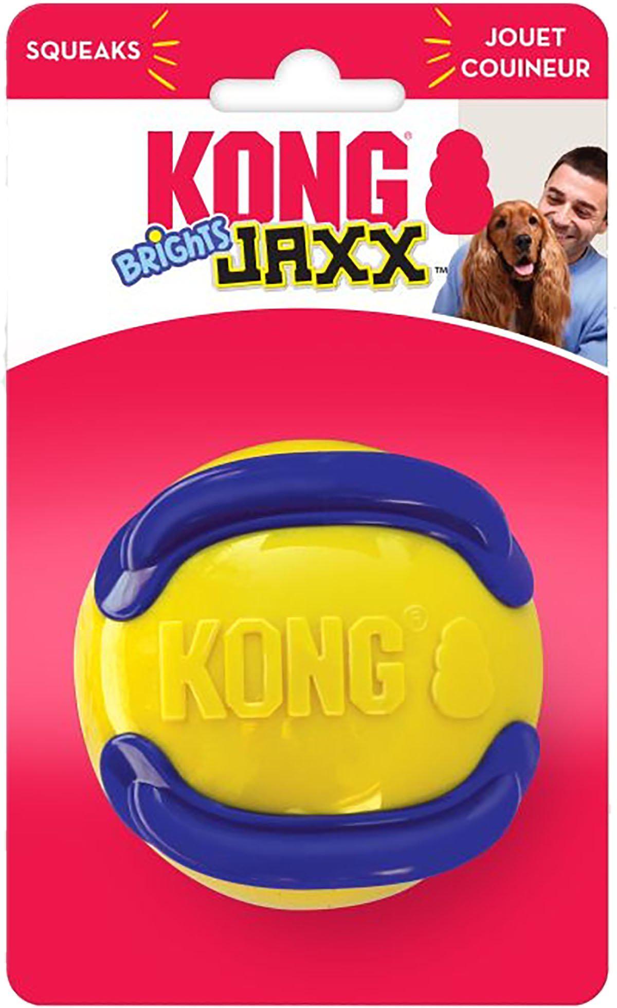 Kong Jaxx Brights Ball Mix Lar. Ø7,5cm