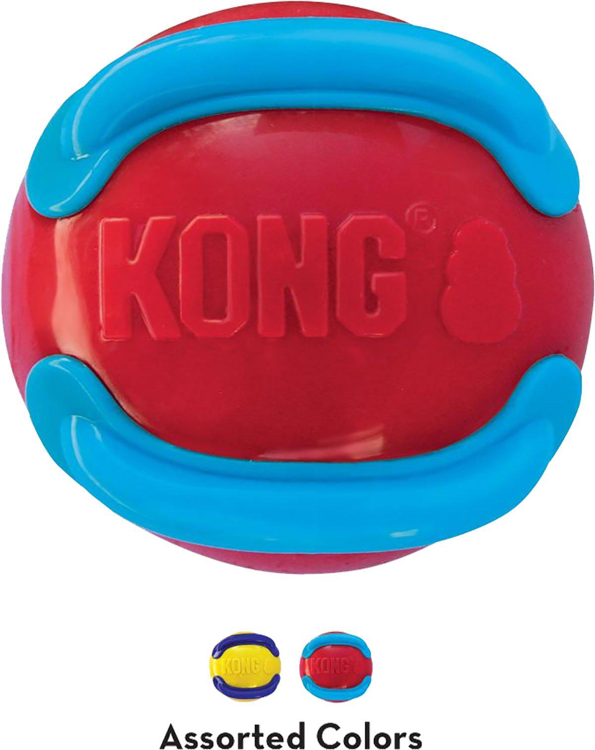 Kong Jaxx Brights Ball Mix Lar. Ø7,5cm
