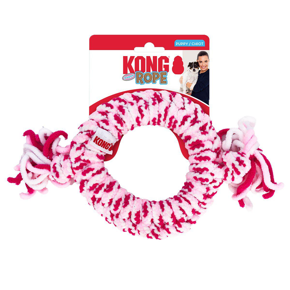 Kong Rope Ring Puppy Mix M 18x33x2,5cm