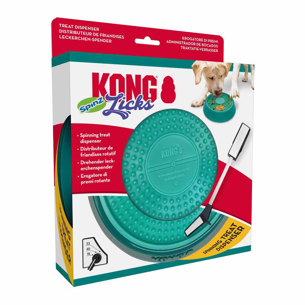 Kong Licks Spinz L 20x20x4,5cm