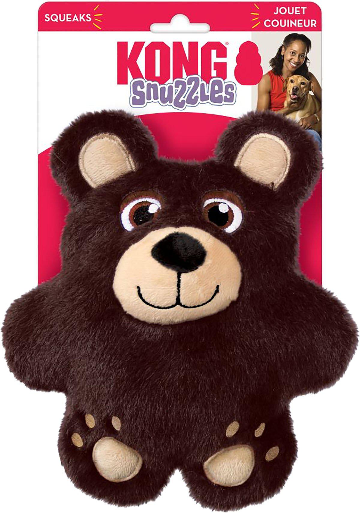Kong Snuzzles Bear M 21,5x21,5x9cm