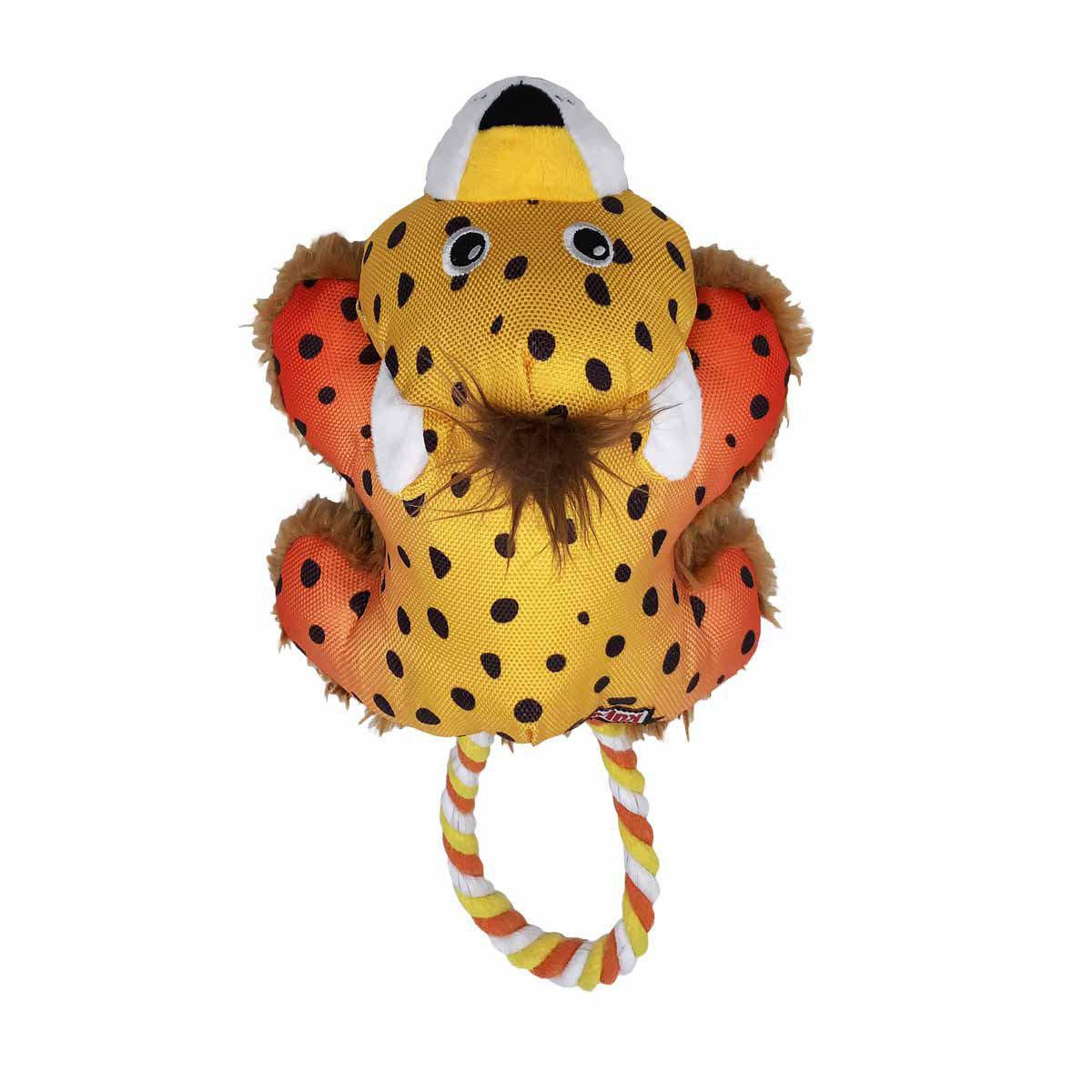 Kong Cozie Tuggz Cheetah S/m 26x15x9,5cm