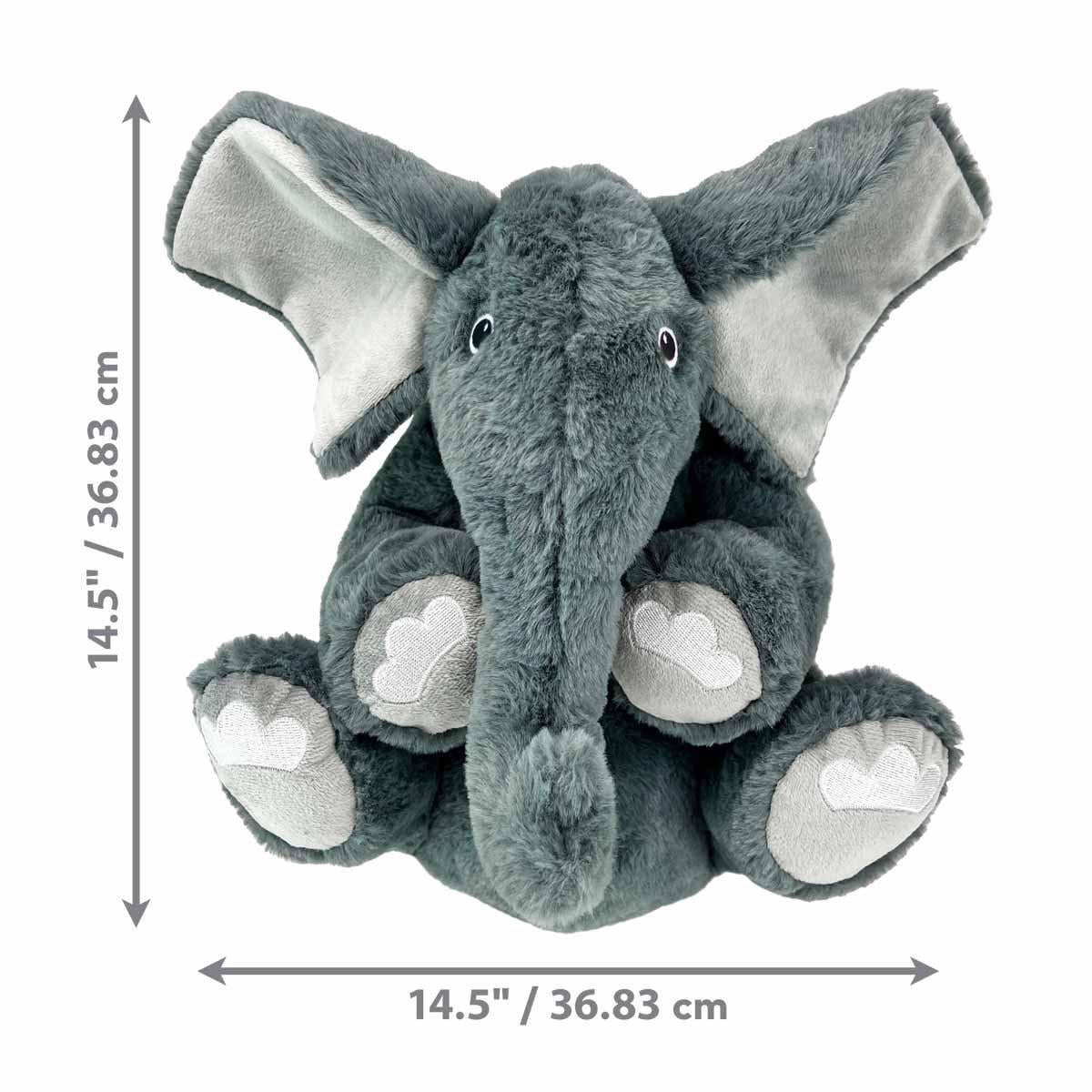 Kong Comfort Kiddosjumbo Elephant Xl 33x33x19cm
