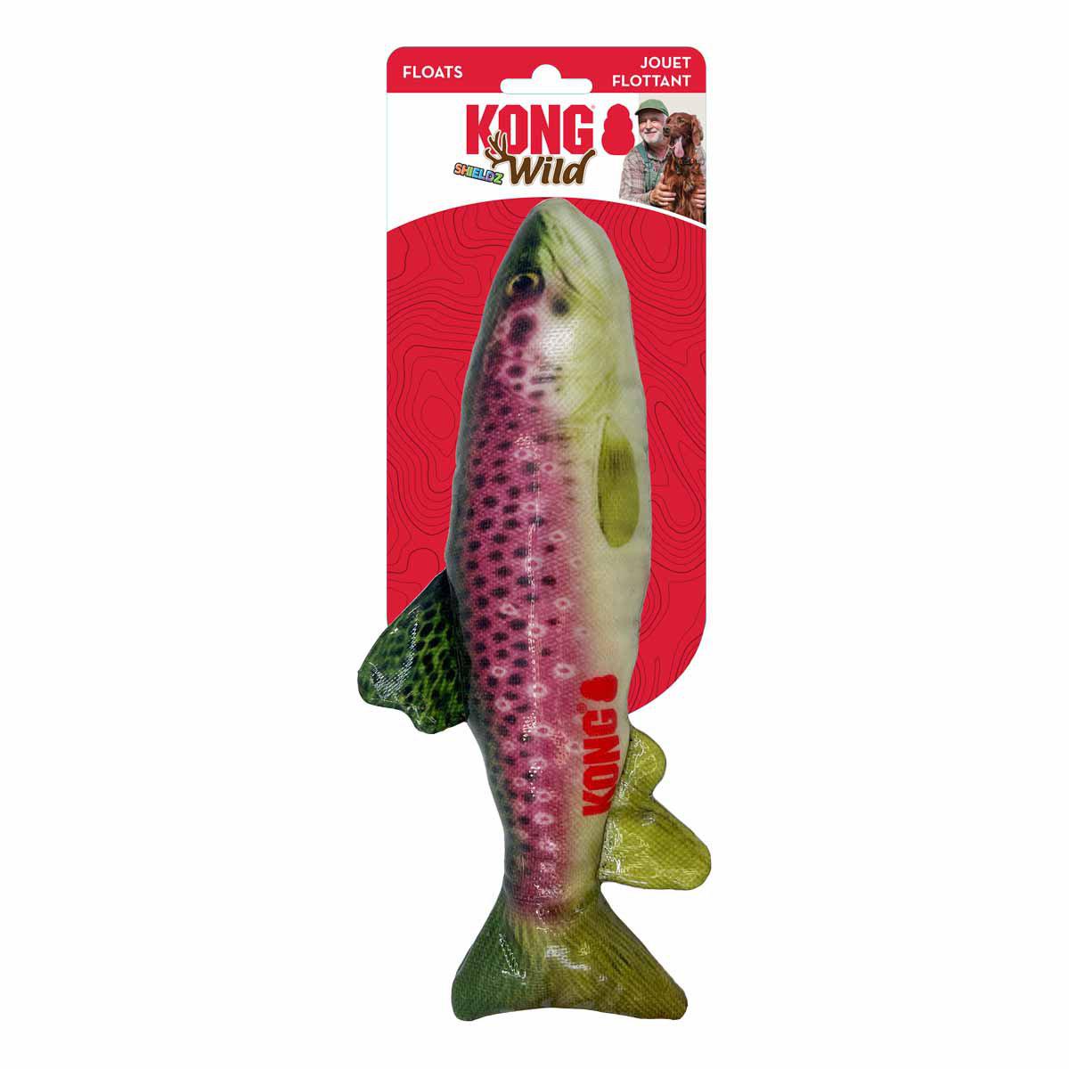 Kong Wild Shieldz Trout M 28x13x6cm