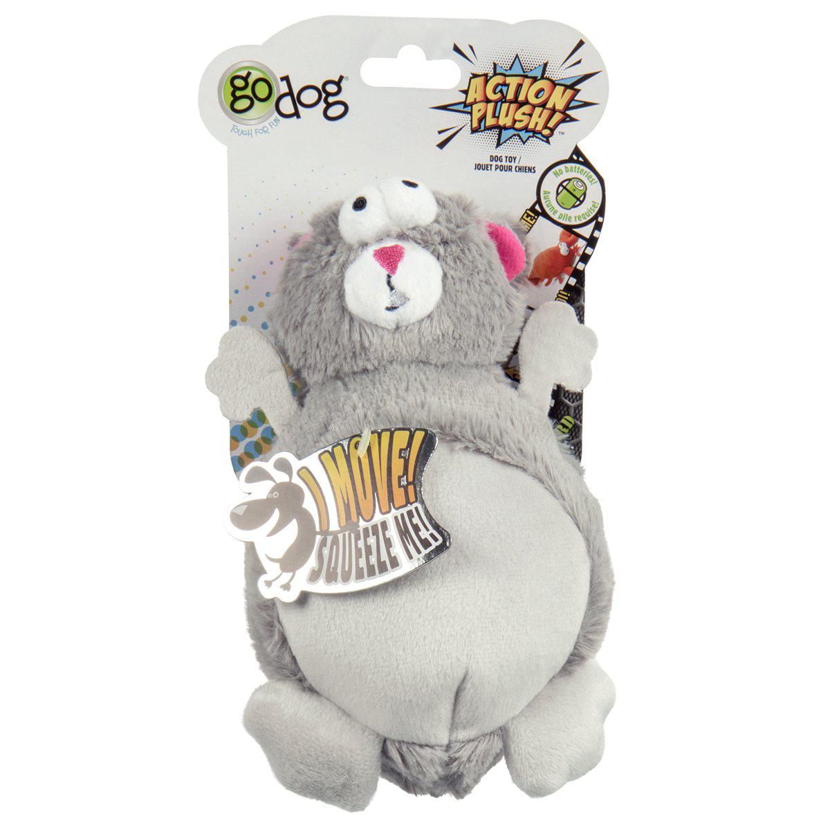 Godog Action Push Squerrel 20cm
