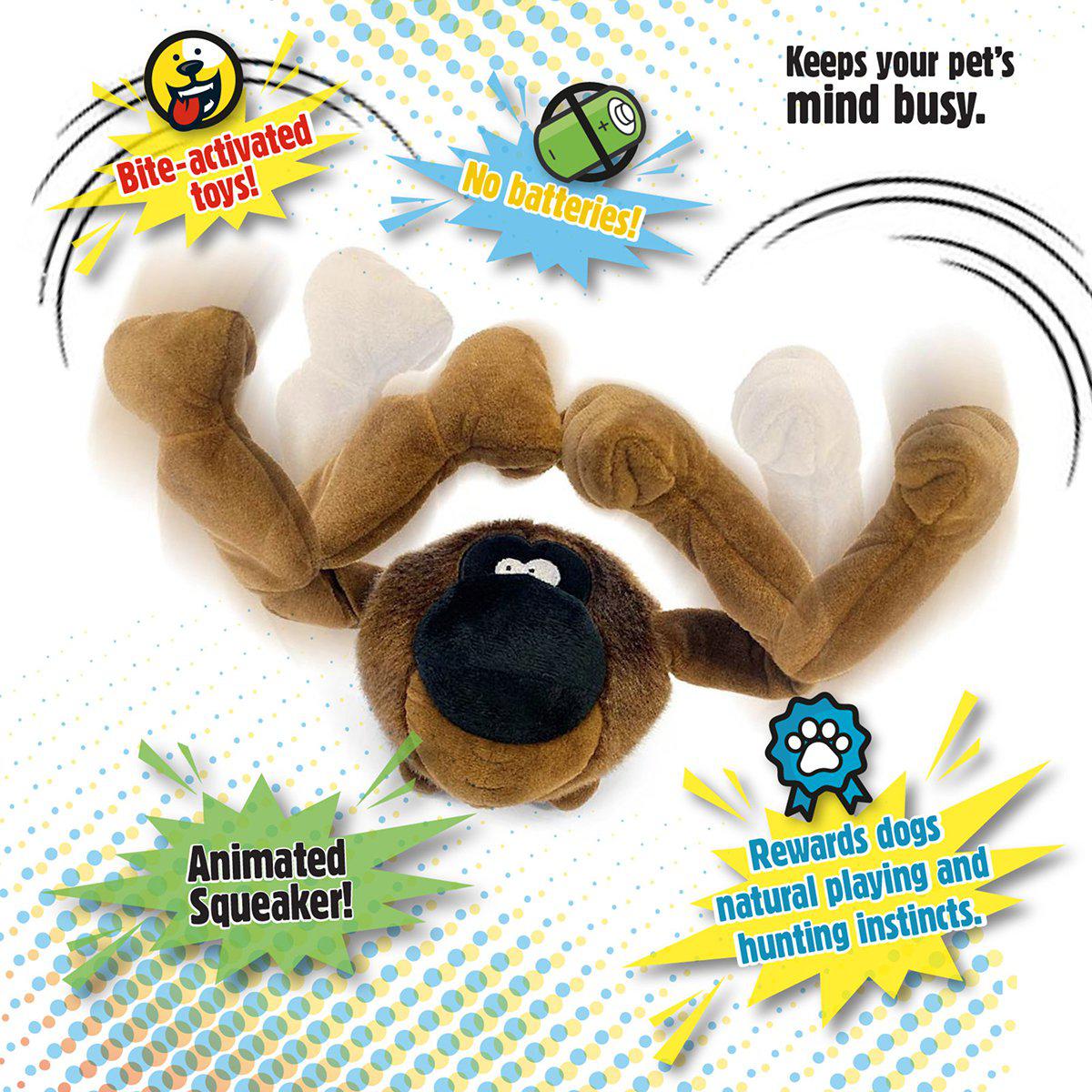 Godog Action Push Ape 20cm