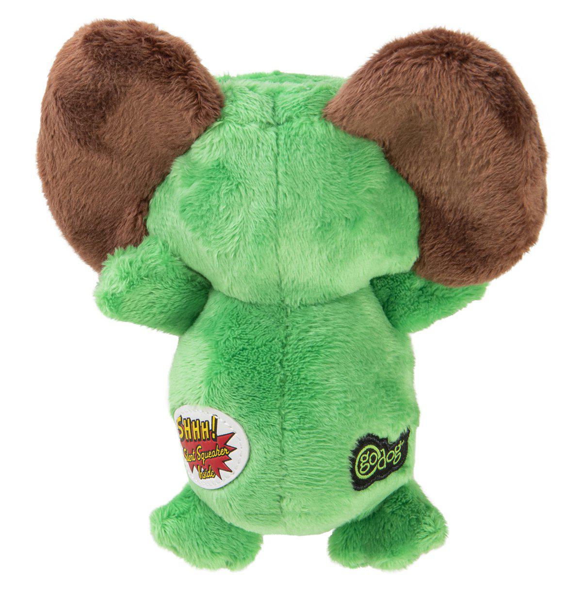 Godog Silent Squeak Flips Gator/monky 20cm