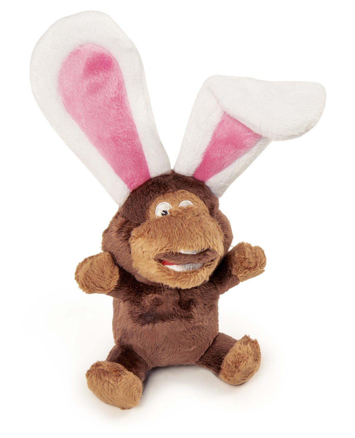 Godog Silent Squeak Flips Monkey Rabbit18cm