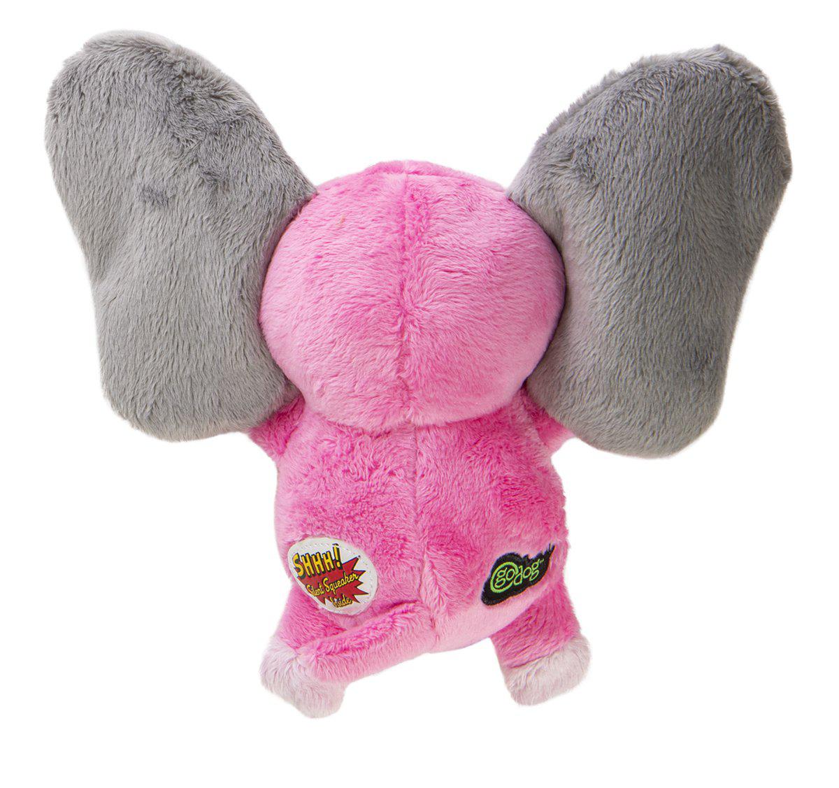 Godog Silent Squeak Flips Pig/elephant18cm
