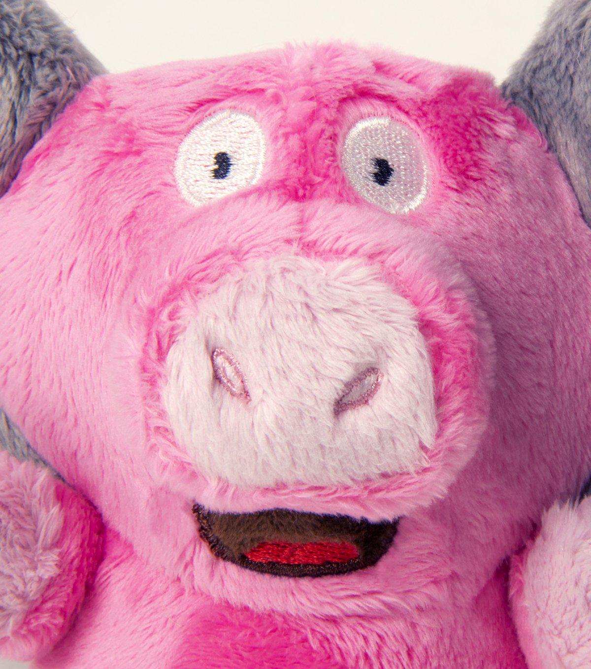 Godog Silent Squeak Flips Pig/elephant18cm
