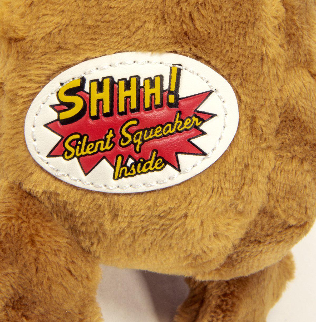 Godog Silent Squeak Crazy Hair Lion 20cm