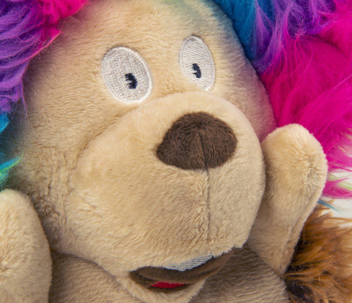 Godog Silent Squeak Crazy Hair Hedgehog20cm