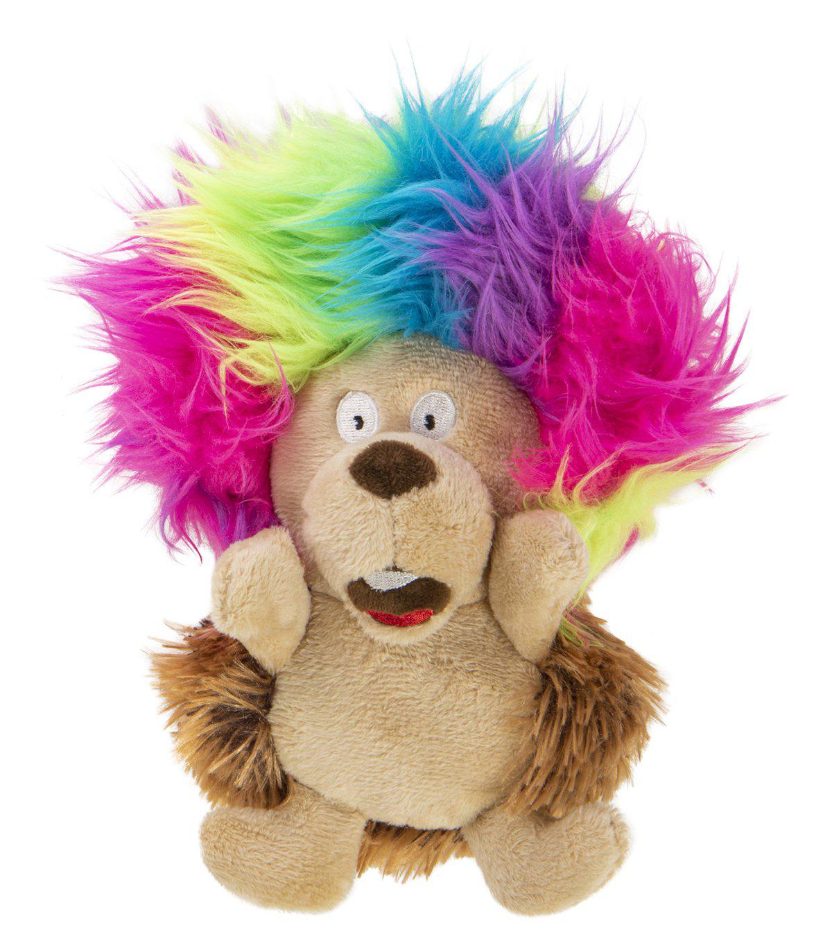 Godog Silent Squeak Crazy Hair Hedgehog20cm
