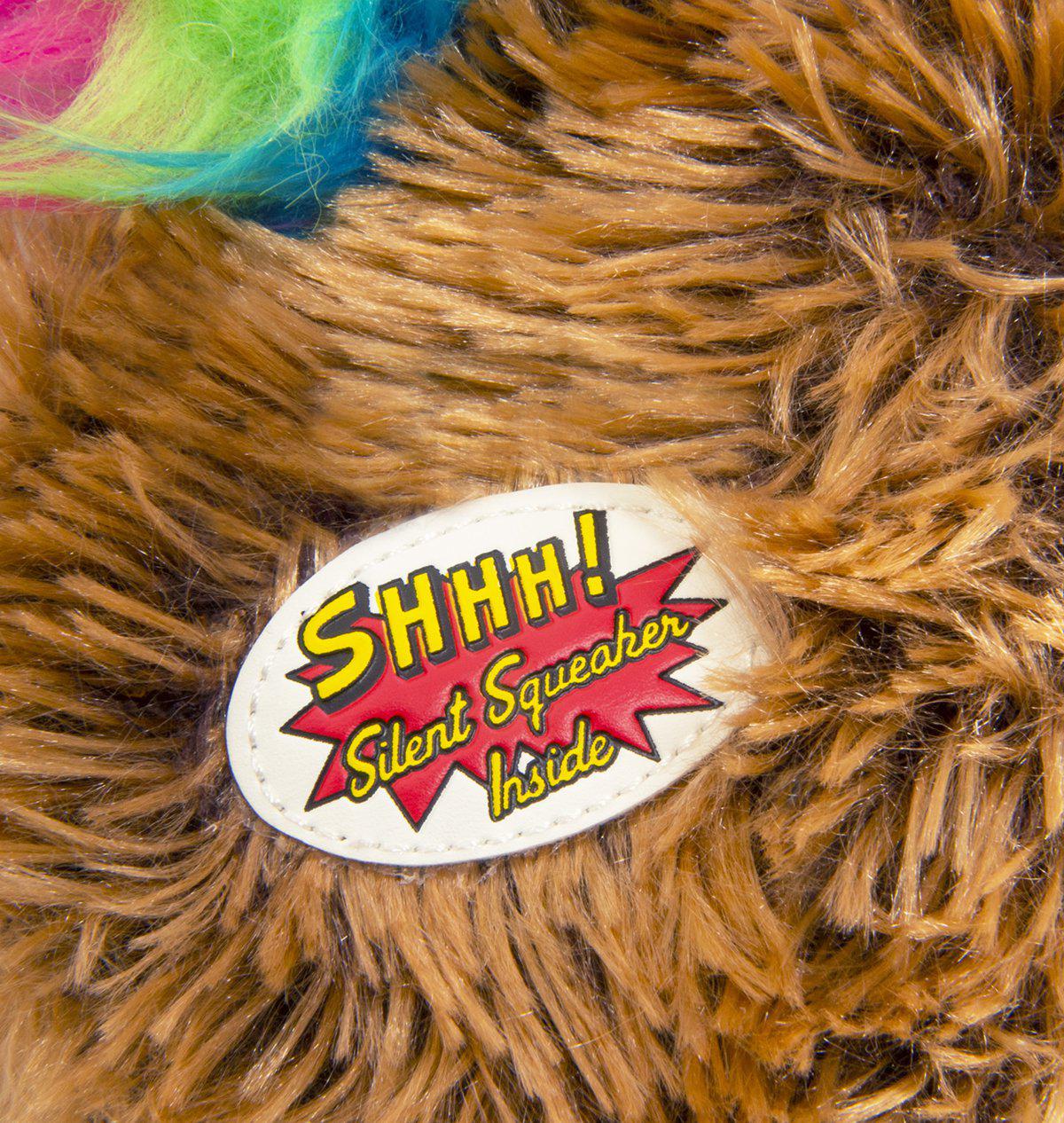 Godog Silent Squeak Crazy Hair Hedgehog20cm