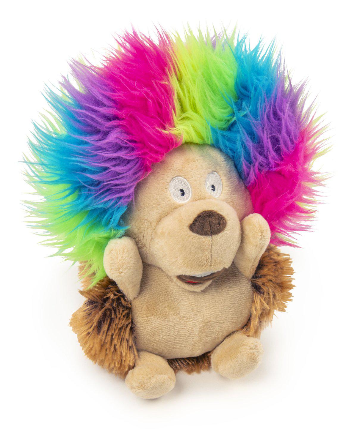 Godog Silent Squeak Crazy Hair Hedgehog20cm