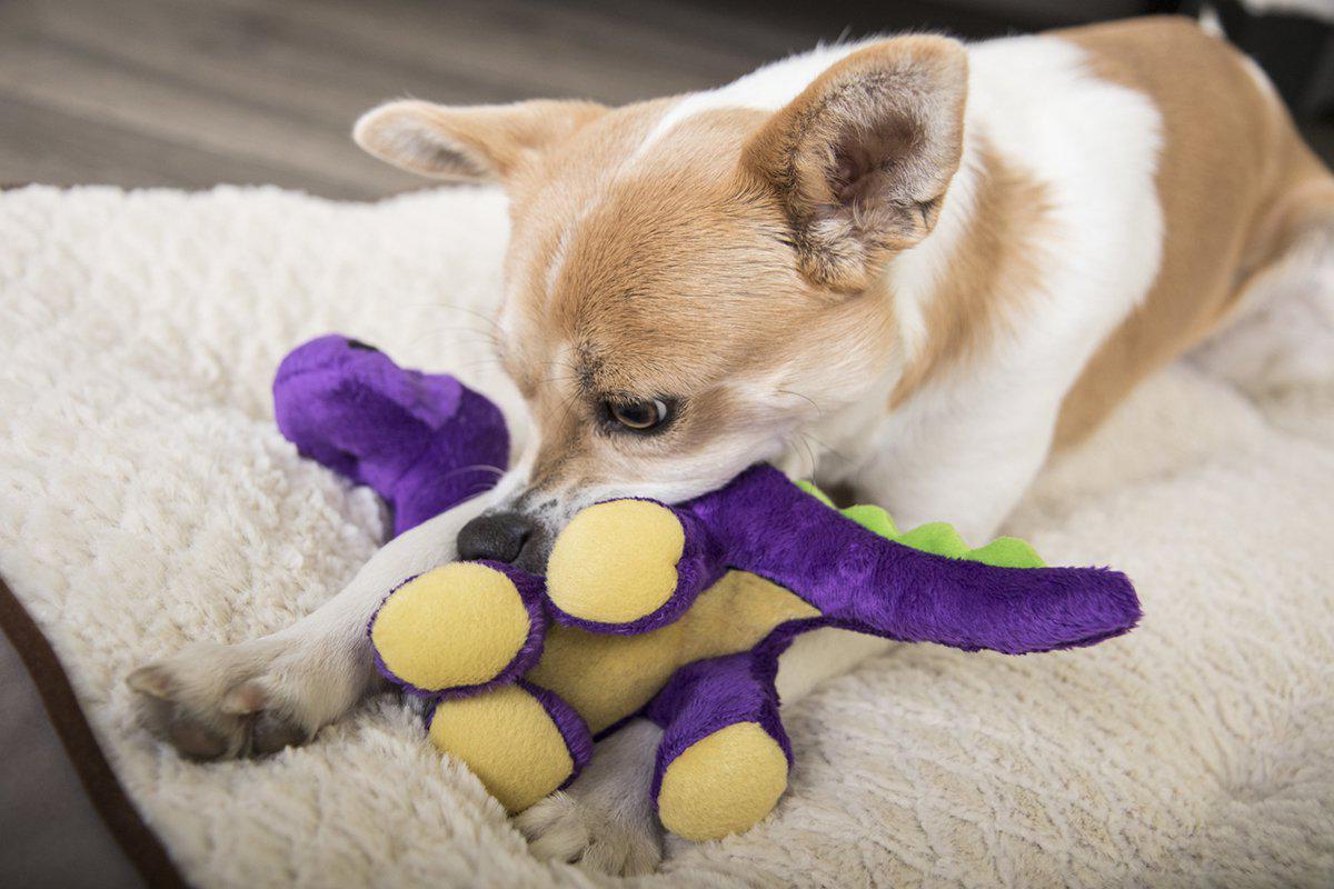 Godog Dinos Bruto Purple W Chew Guard S21x18cm