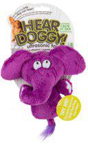 Hear Doggy W Chew Guard Flattie Elephant 30cm