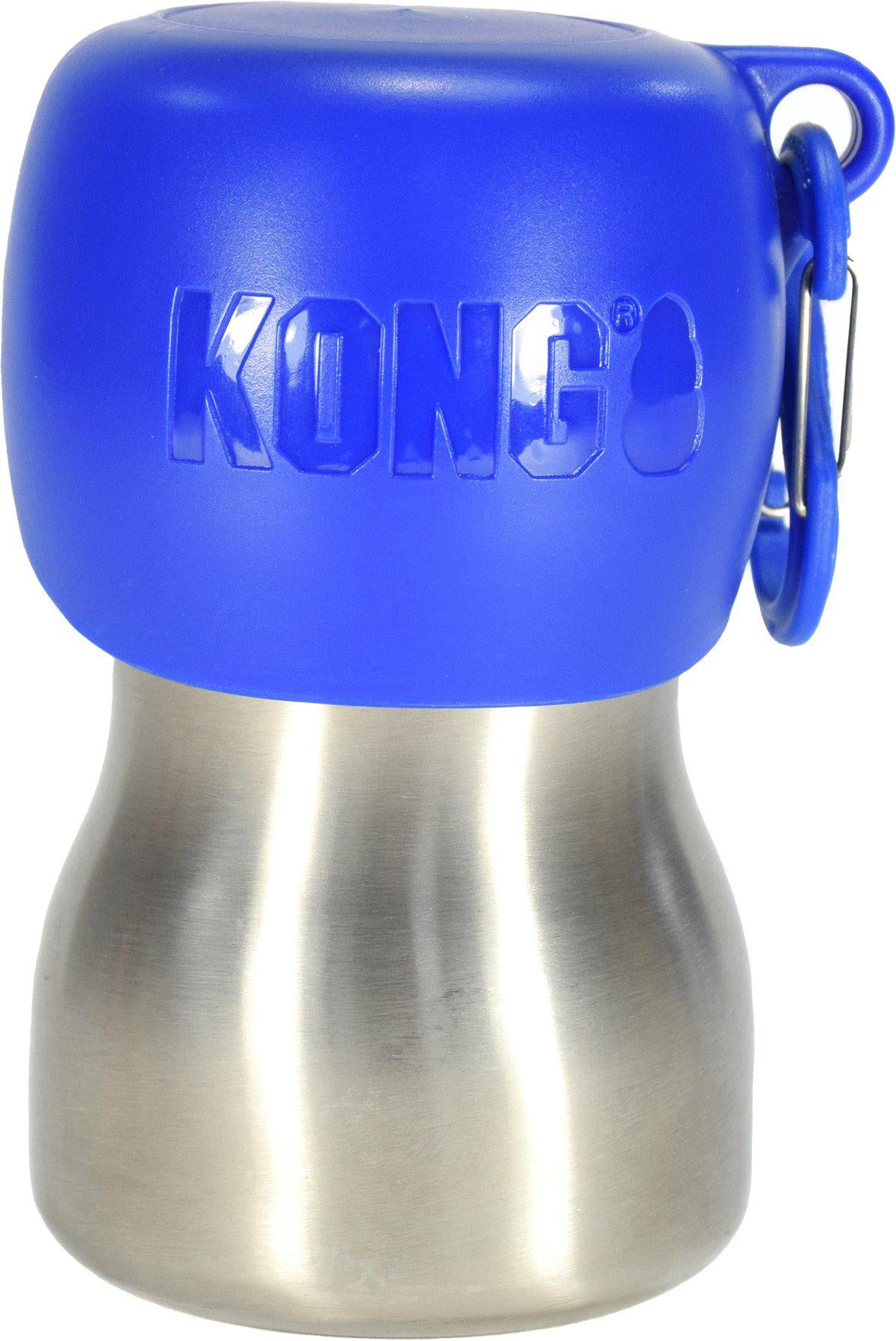 Kong H2o Rostfri Vattenflaska 280ml Blå