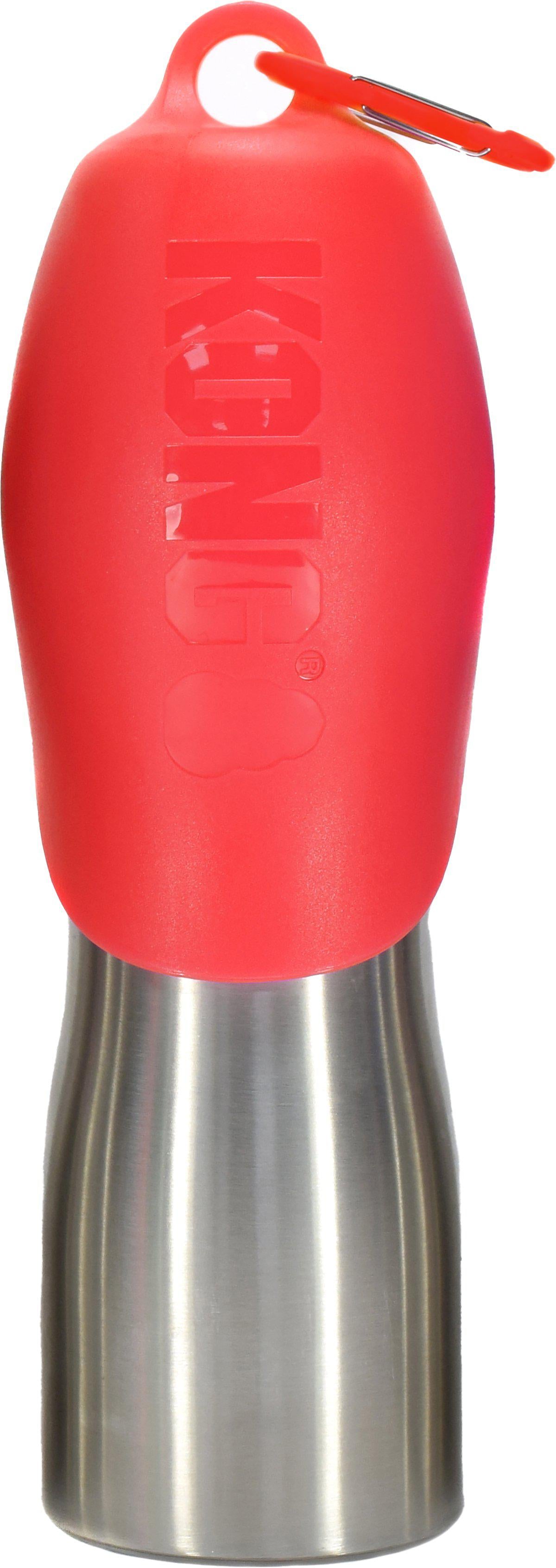 Kong H2o Rostfri Vattenflaska 740ml Röd