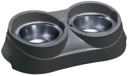 Fp Matbar Duo Feed 05 Grå 2x1.7l 60.5x31.5x18cm Anti-slip