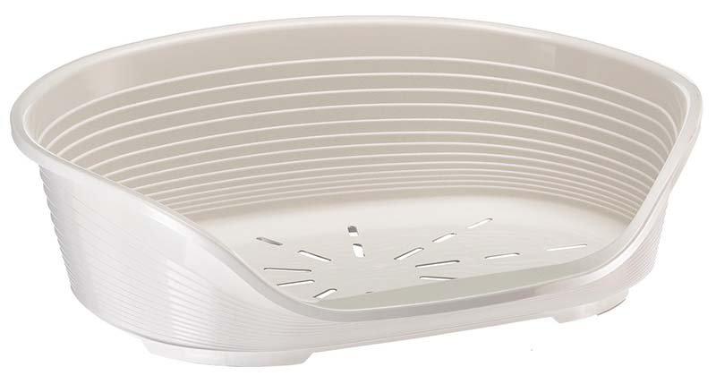 Hundbädd Plast Siesta 10 Delluxe Vit 93.5x68x28.5 Cm
