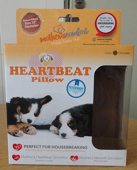 Heartbeat Pillow Choklad